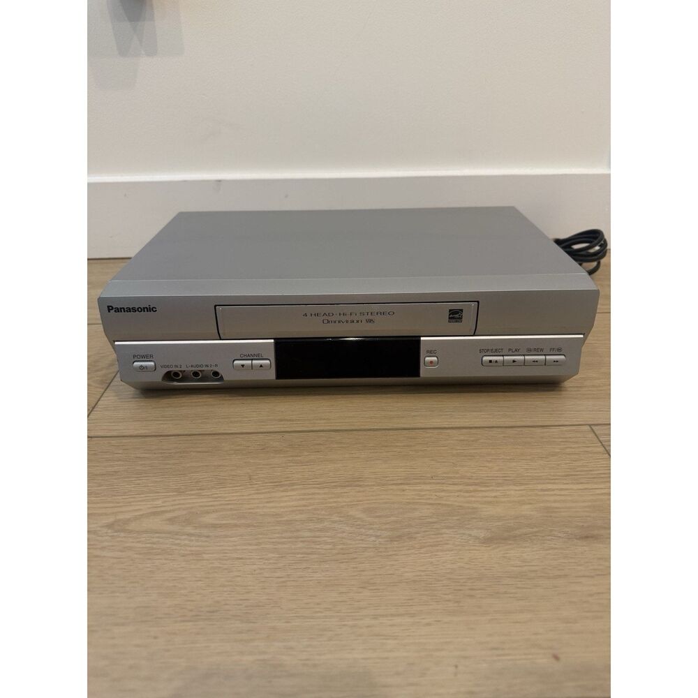 Panasonic PV-V4525S VCR 4-Head Hi-Fi Stereo Omnivision VHS Player - Tested